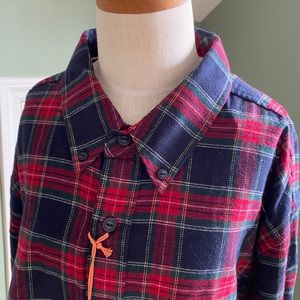 Weatherproof Vintage Men's Tartan Plaid Flannel Shirt XL